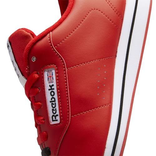 Reebok Women's Princess Sneaker, Techy Red/White/Black, 8.5