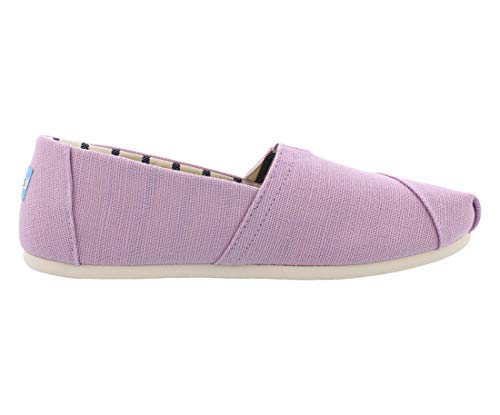 TOMS Women's Classics Heritage Canvas Espadrille Pumps Soft US10 Purple