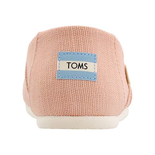 TOMS Women's Seasonal Classic Alpargata Coral Pink Heritage Canvas 10 M