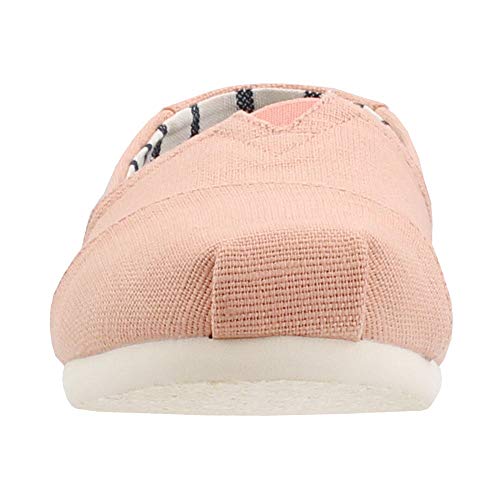 TOMS Women's Seasonal Classic Alpargata Coral Pink Heritage Canvas 10 M
