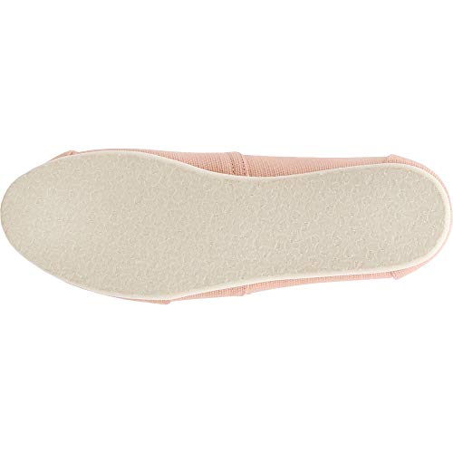 TOMS Women's Seasonal Classic Alpargata Coral Pink Heritage Canvas 10 M