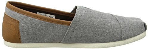 TOMS Men's Classic Canvas Slip-On, Frost Grey Chambray - 10 D(M) US