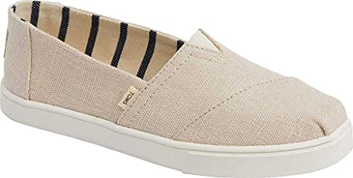 TOMS Womens Alpargata Cupsole Oxford, Natural, 10