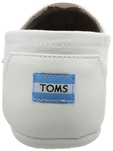 Toms Men's Espadrilles, White Optic White Canvas 100, 43