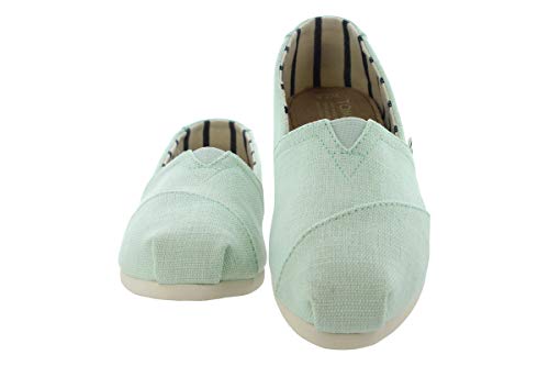 TOMS mens Classics fashion sneakers, Aqua, 10 US