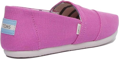 TOMS Women's Alpargata Espadrille, Size: 5.5 B(M) US, Color: Red Plum Heritage Canvas