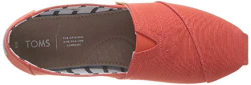 TOMS Women's Alpargata Espadrille, Size: 5.5 B(M) US, Color: Cherry Tomato Herita