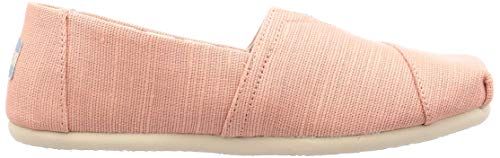 TOMS Women's Alpargata Espadrille, Size: 5.5 B(M) US, Color: Coral Pink Heritage