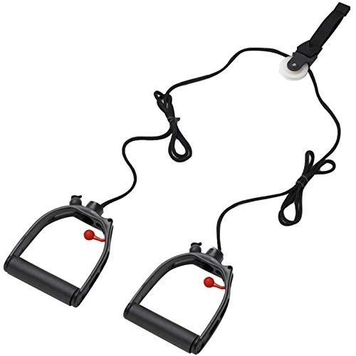 Lifeline Multi-Use Shoulder Pulley for Assisting Rehabilitation and Increasing Flexibility Black, Standard