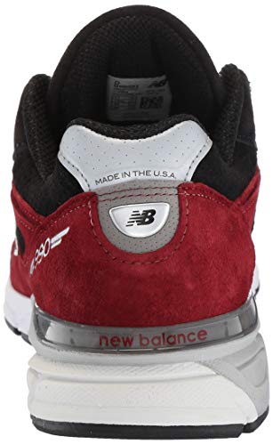 New Balance 990v4 Sneaker, Mercury Red/Black, Men's 12D
