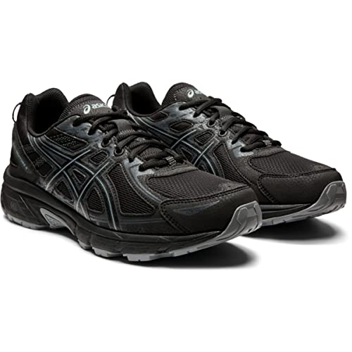 ASICS Men's Gel-Venture 6 Running Shoes, 10.5, Black/Black