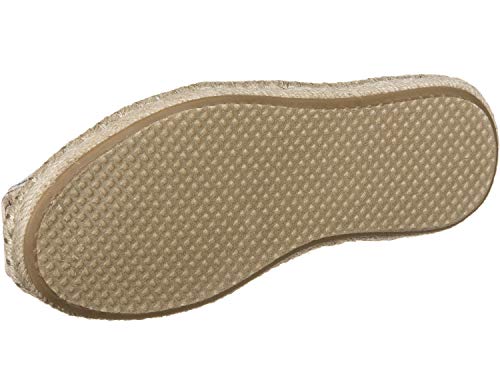 TOMS Espadrilles Birch Metallic Slub Stripe 10013506 Women's Size 6