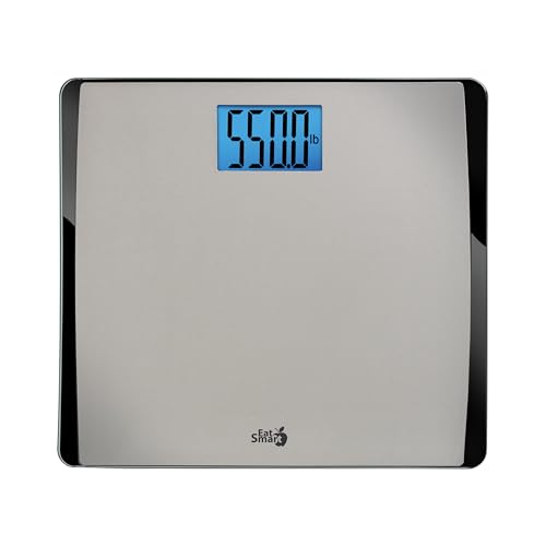 EatSmart Products Extra Wide Digital Bath Scale with 550 Pound Capacity