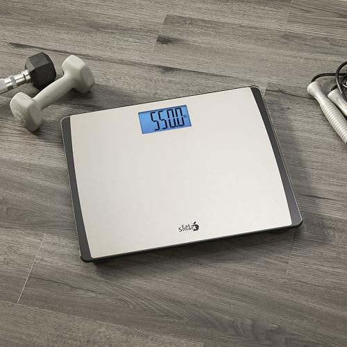 EatSmart Products Extra Wide Digital Bath Scale with 550 Pound Capacity