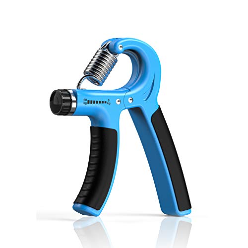 Longang Hand Grip Strengthener Adjustable Resistance 11-132 Lbs (5-60kg) - Hand Gripper Exerciser, Strengthen Grip, Hand Squeezer, Wrist Strengthener and Hand Workout