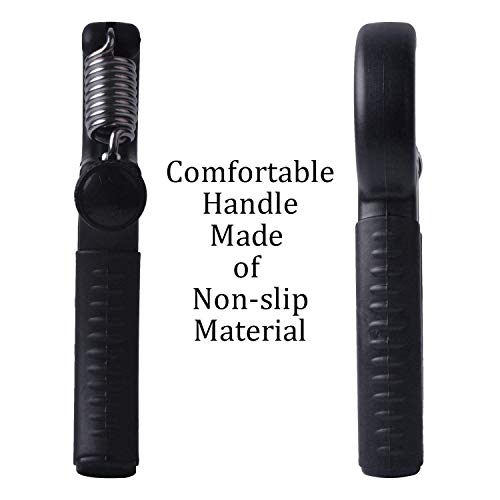Luxon 2 Pack Hand Grip Strengthener Adjustable Resistance 22-110 Lbs (10 - 50kg) -Hand Grip Exerciser, Strengthen Grip, Hand Squeezer, Forearm Grip, Hand Exercise, Gripper, Finger Strengthener