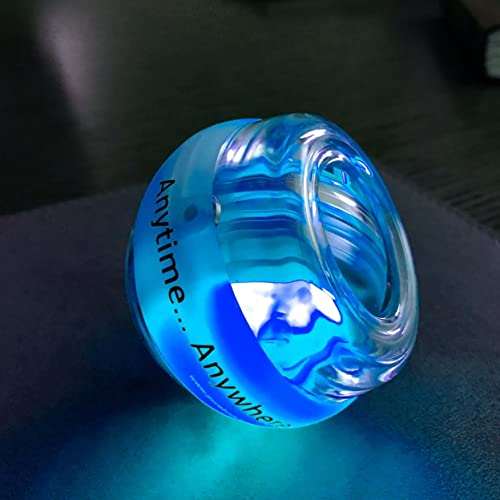 Blue DynaFlex Platinum LED Hand Strengtheners Powerball