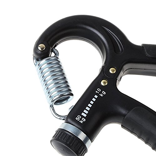 Luxon 2 Pack Hand Grip Strengthener Adjustable Resistance 22-110 Lbs (10 - 50kg) -Hand Grip Exerciser, Strengthen Grip, Hand Squeezer, Forearm Grip, Hand Exercise, Gripper, Finger Strengthener