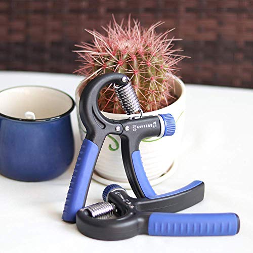 Hand Grip Strengthener - 2 Pack Forearm Exerciser Adjustable Resistance 20-90lbs Hand Squeezer for Men,Women - Grip Workout and Hand Rehabilitation