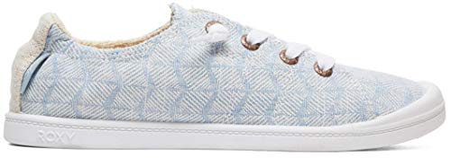 Roxy Women's Bayshore Slip On Sneaker Shoe, Denim, 11 M US