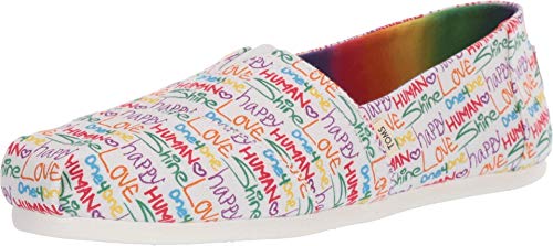 TOMS Women's Alpargata Espadrille, Size: 9.5 B(M) US, Color: Multi Unity Print Canv