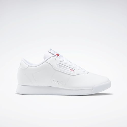 Reebok Women's Princess Sneaker, White, 8 W