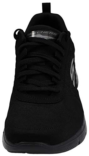 Skechers Flex Appeal 2.0 Black/White 9.5 B (M)