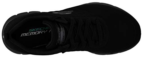 Skechers Flex Appeal 2.0 Black/White 9.5 B (M)
