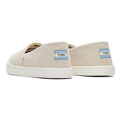 TOMS Women's Alpargata Cupsole Slip On Sneaker Natural Heritage Canvas 8.5 M