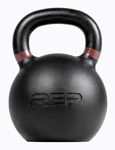 REP FITNESS Kettlebells for Strength and Conditioning, Fitness, and Cross-Training - LB and KG Markings