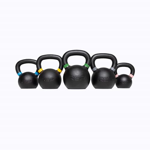 REP FITNESS Kettlebells for Strength and Conditioning, Fitness, and Cross-Training - LB and KG Markings