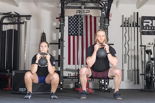 REP FITNESS Kettlebells for Strength and Conditioning, Fitness, and Cross-Training - LB and KG Markings