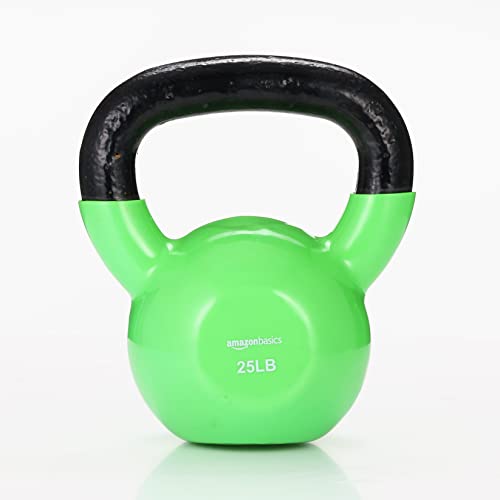 AmazonBasics Vinyl Kettlebell