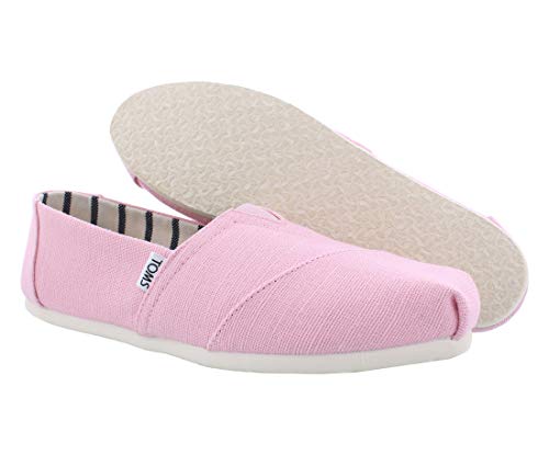 TOMS Women's The Venice Collection Shoes Powder Pink Heritage Canvas 6