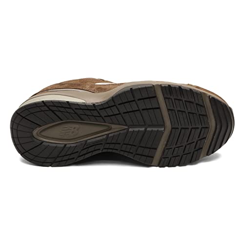 New Balance Men's 608 V5 Casual Comfort Cross Trainer, Chocolate Brown/White, 7.5 Wide