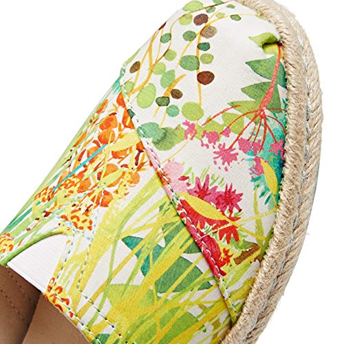 TOMS Women's Alpargata Espadrille, Size: 5 B(M) US, Color: Sunshine Floral Delight