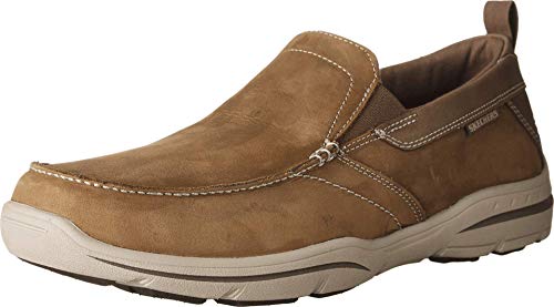 Skechers Men's Relaxed Fit: Harper-Forde Slip-On Loafer, DSCH, 10 M US