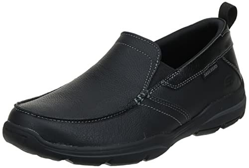 Skechers Men's Relaxed Fit: Harper-Forde Slip-On Loafer, Black, 13 M US