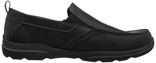 Skechers Men's Relaxed Fit: Harper-Forde Slip-On Loafer, Black Leather, 11 M US