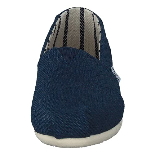 TOMS Women's Alpargata Espadrille Loafer, Majolica Blue Heritage Canvas, 5