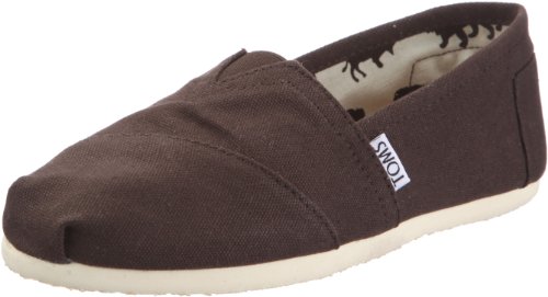 TOMS Women's Chocolate Canvas Classic ALPRG Chocolate 001001B10-CHOCO (Size: 5.5)