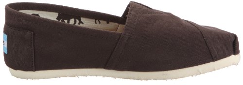 TOMS Women's Chocolate Canvas Classic ALPRG Chocolate 001001B10-CHOCO (Size: 5.5)