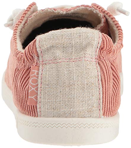 Roxy Women's Bayshore Slip On Sneaker Shoe, Rust, 8