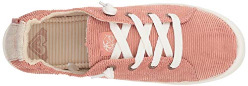 Roxy Women's Bayshore Slip On Sneaker Shoe, Rust, 8