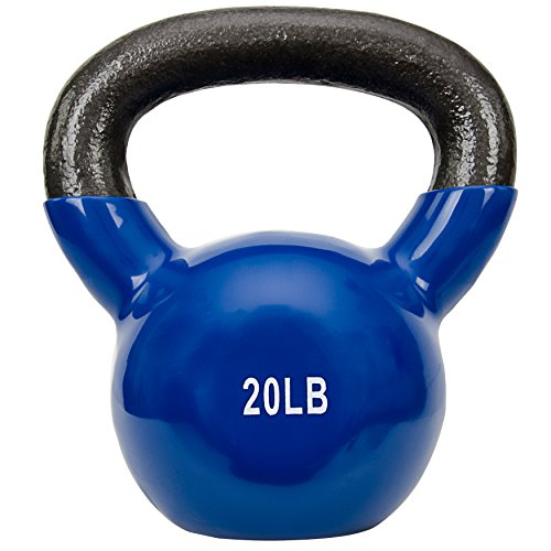 Sunny Vinyl Coated Kettlebell (20-Pound)