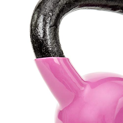Sunny Vinyl Coated Kettlebell (5-Pound)