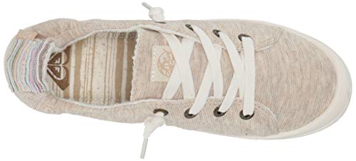 Roxy Women's Bayshore Slip On Sneaker Shoe, New Natural, 5.5 M US