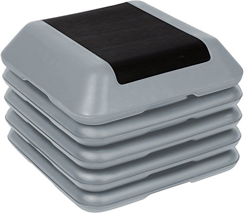 Trademark Innovations High Step Work Out Training Device (Set of 4), Gray