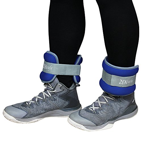 Zensufu Adjustable Ankle or Wrist Weights (3 LB)