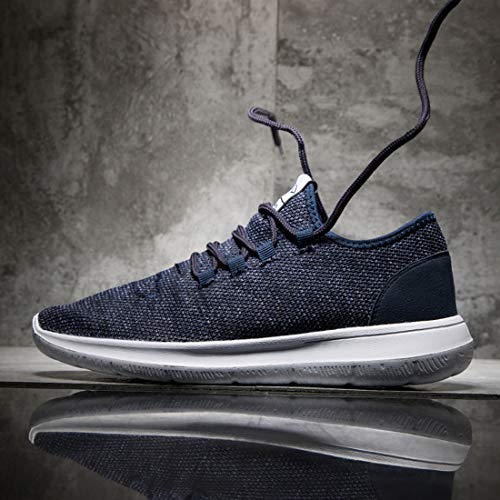 KEEZMZ Men's Running Shoes Fashion Breathable Sneakers Mesh Soft Sole Casual Athletic Lightweight Blue-41